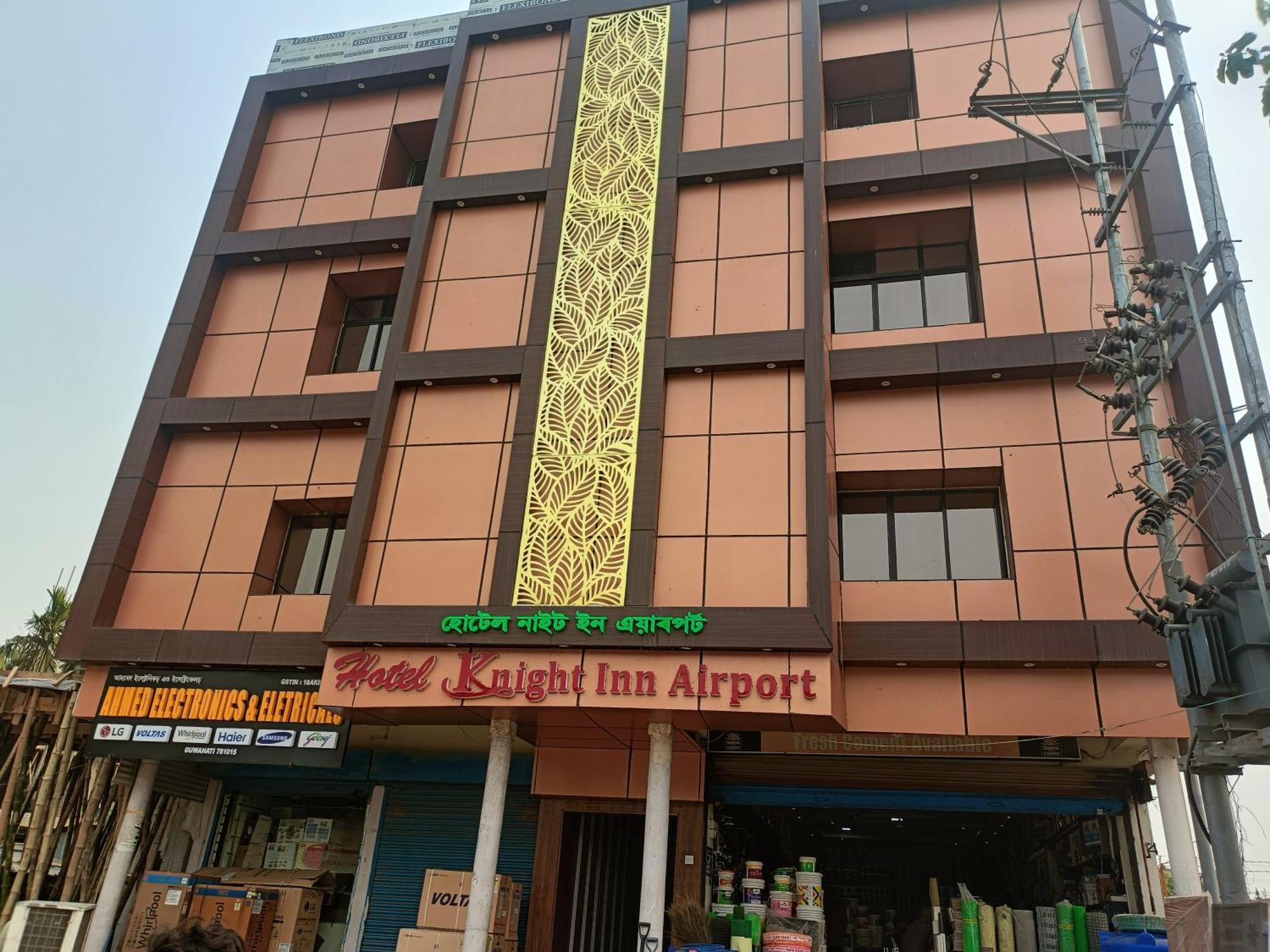 Hotel Knight Inn Airport Guwahati Bagian luar foto